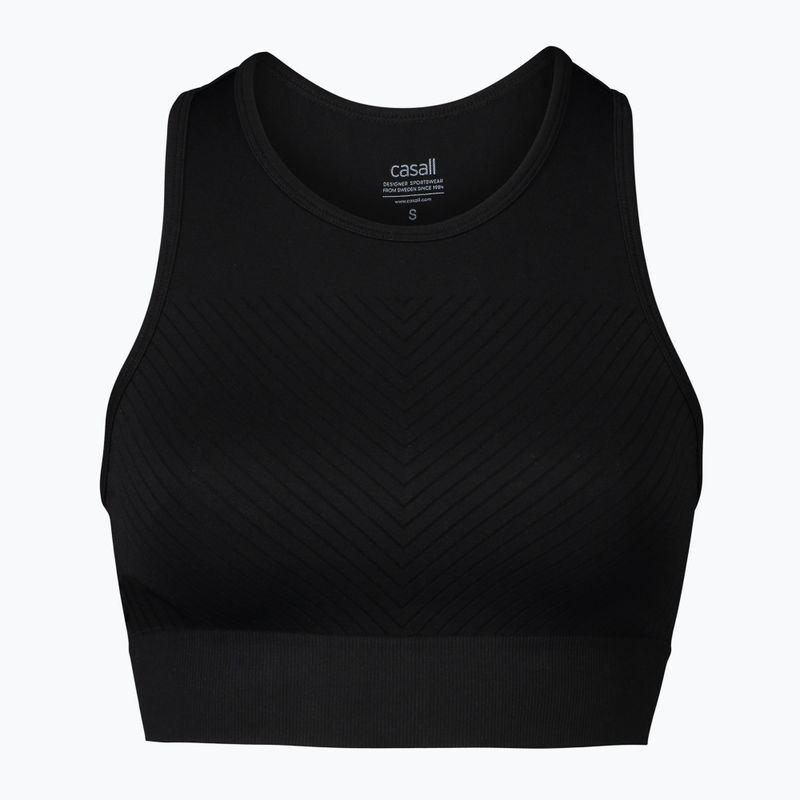 Casall Essential Block Seamless Sport women's training top black 22114 3