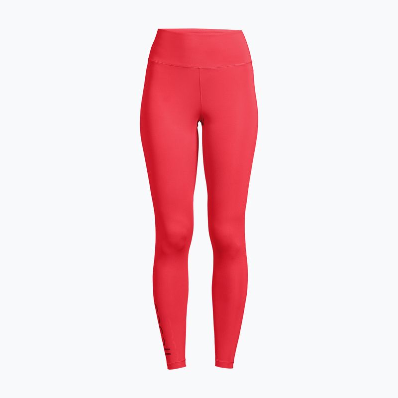 Women's training leggings Casall Graphic High Waist red 21568 5