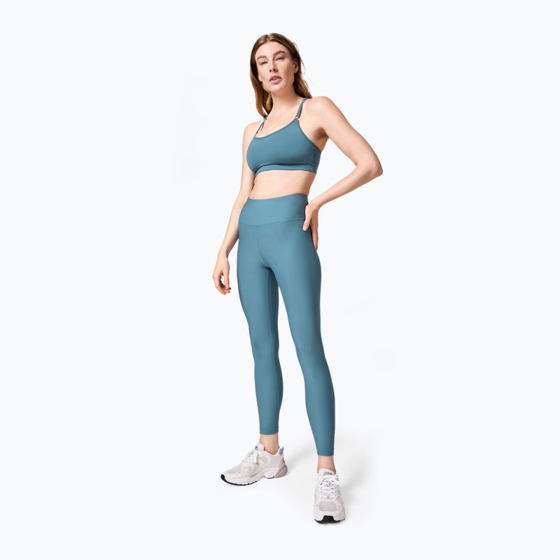 Women's training leggings Casall Graphic High Waist blue 21568 2