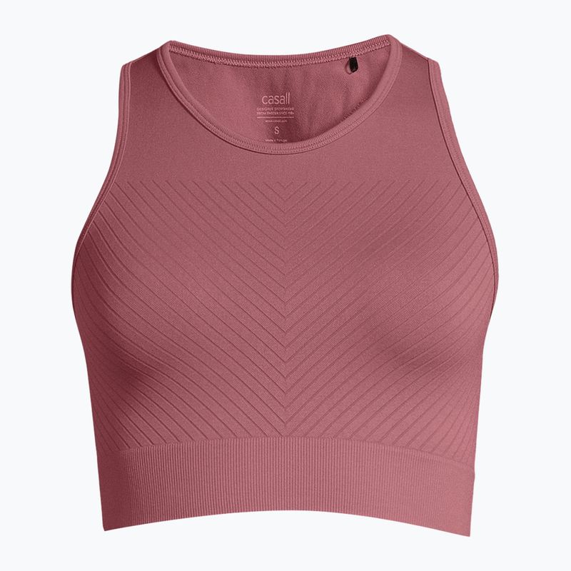Casall Essential Block Seamless Sport women's training top pink 22114 4