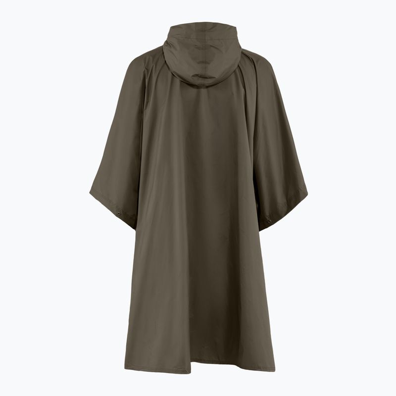 Rain cape Fjällräven Poncho dark olive 8