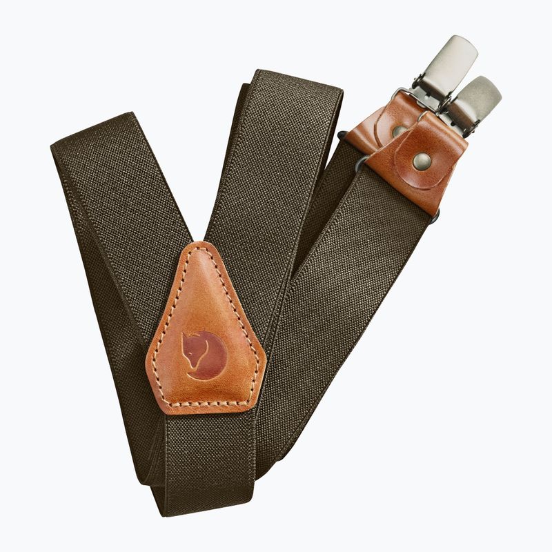 Suspenders Fjällräven Singi Clip Suspenders dark olive 2