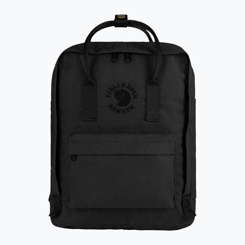 Urban backpack Fjällräven Re-Kanken 16 l black