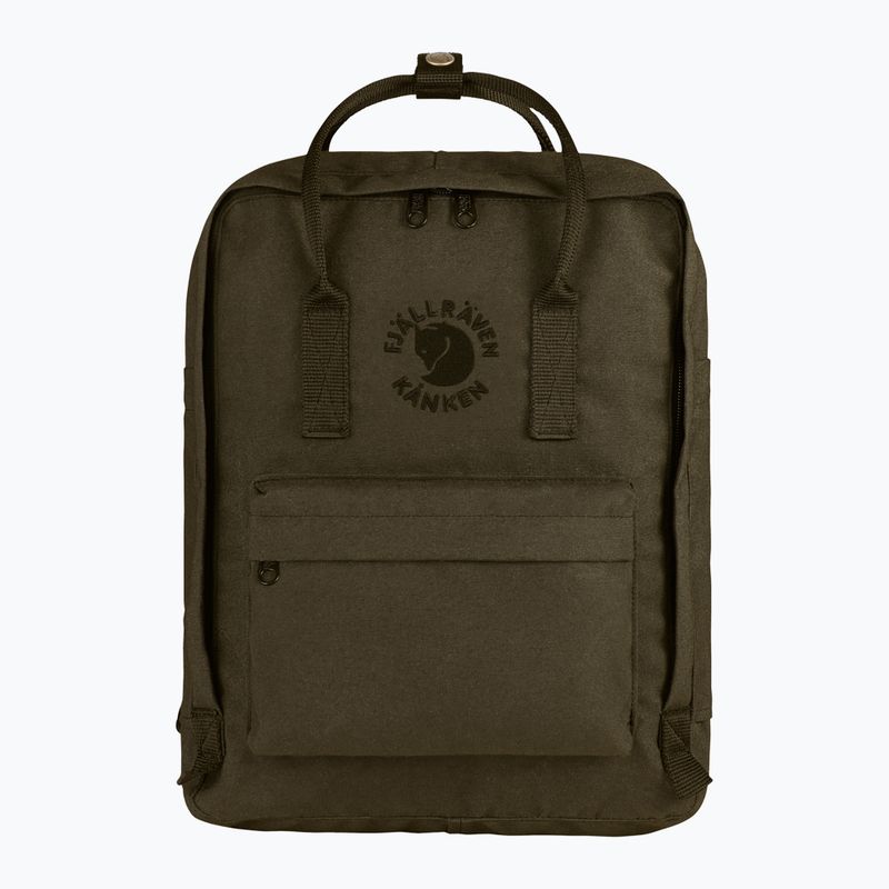 Urban backpack Fjällräven Re-Kanken 16 l dark olive