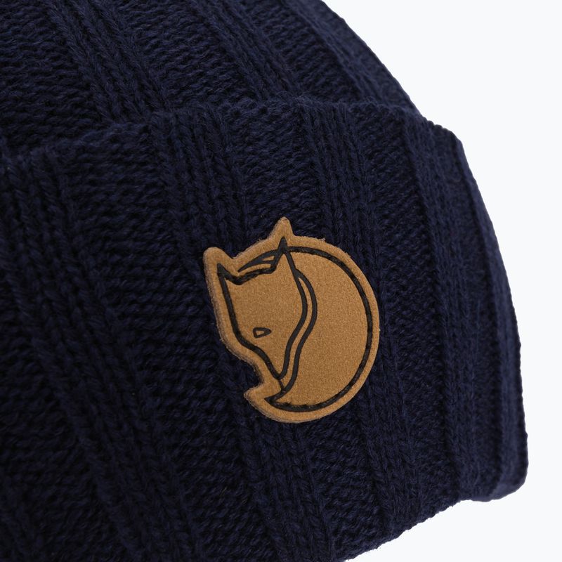 Fjällräven Byron Hat winter hat navy blue F77388 3