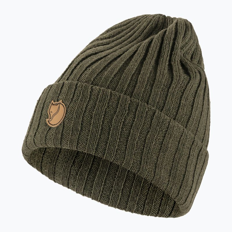 Winter hat Fjällräven Byron Hat dark olive 2