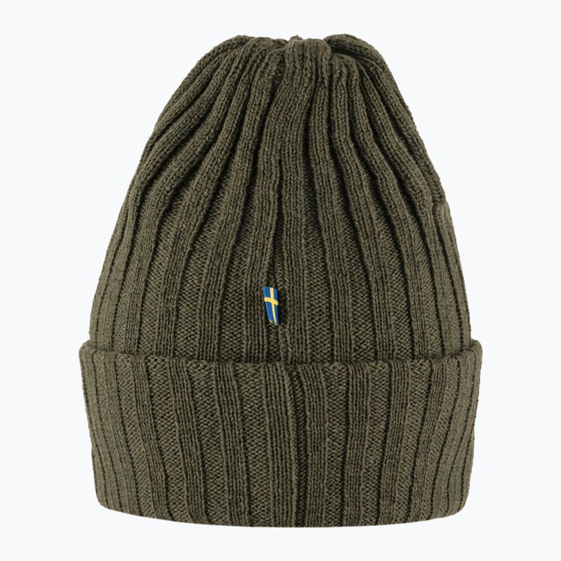 Winter hat Fjällräven Byron Hat dark olive 3