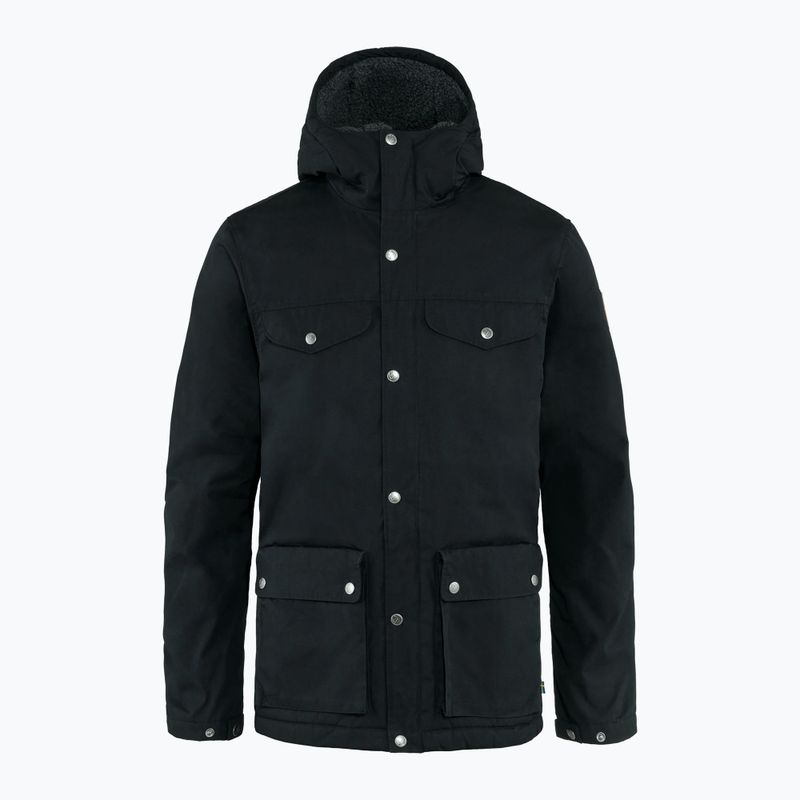 Men's wind jacket Fjällräven Greenland Winter black 14