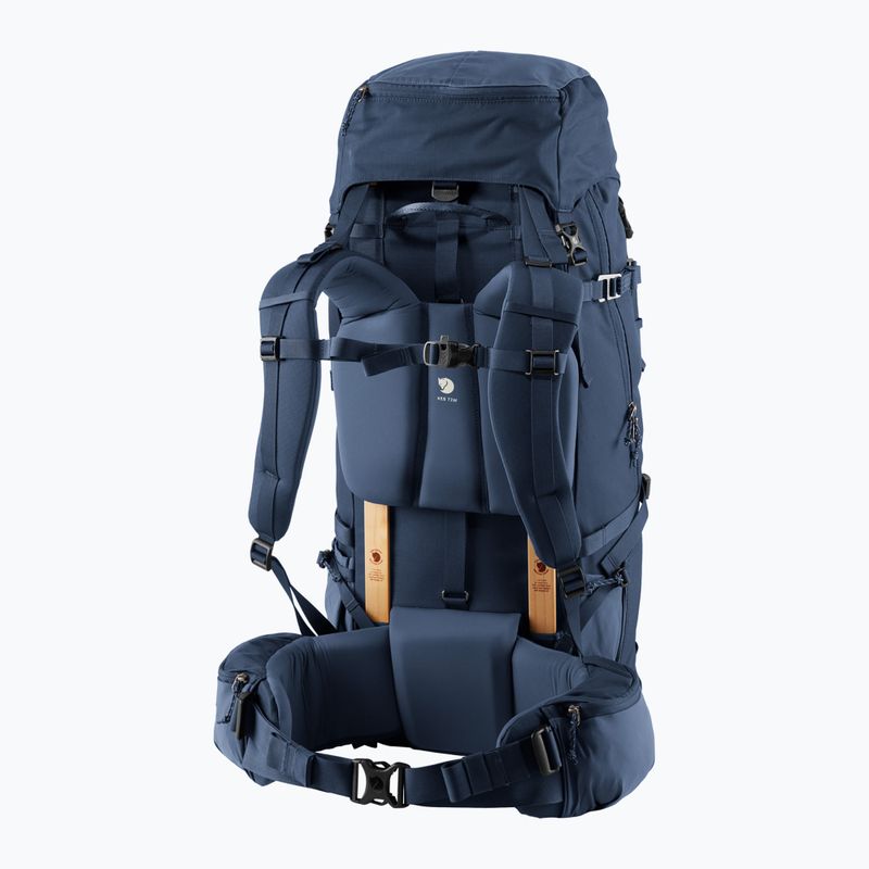 Women's trekking backpack Fjällräven Keb 72 l storm/dark navy 2