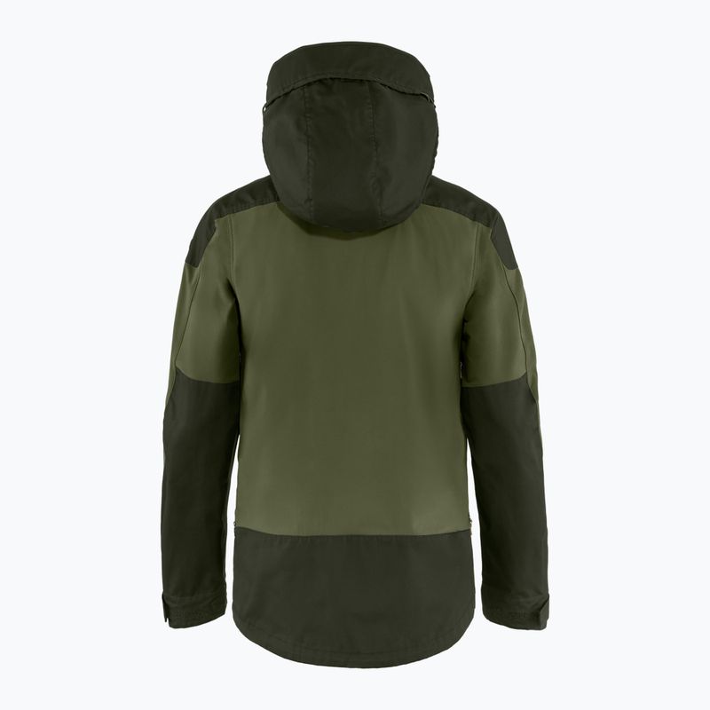 Men's Fjällräven Keb deep forest/laurel green wind jacket 2