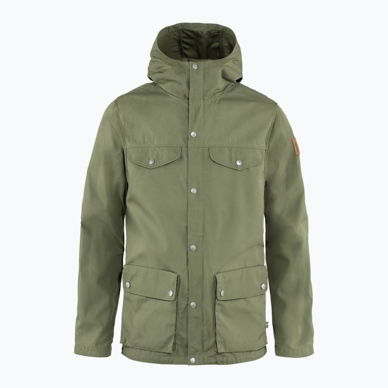 Men's wind jacket Fjällräven Greenland green 11