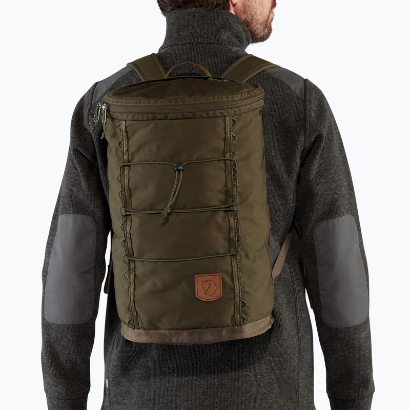 Urban backpack Fjällräven Singi 20 l dark olive 4