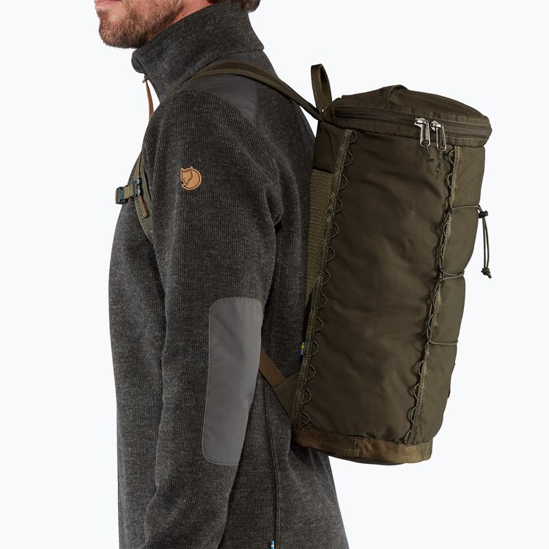 Urban backpack Fjällräven Singi 20 l dark olive 5