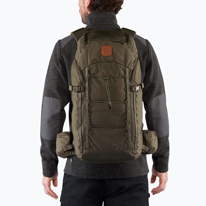 Trekking backpack Fjällräven Singi 28 l dark olive 8