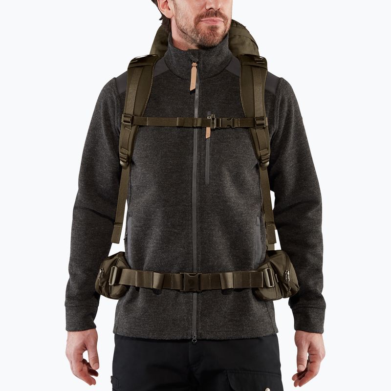 Trekking backpack Fjällräven Singi 48 l dark olive 6