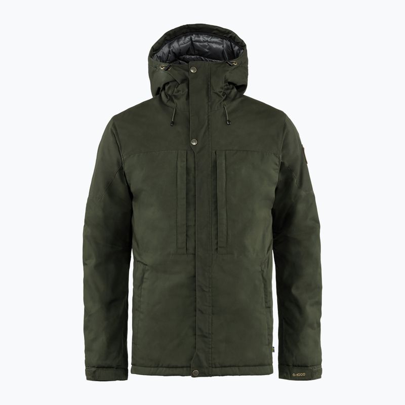 Men's insulated jacket Fjällräven Skogsö Padded deep forest