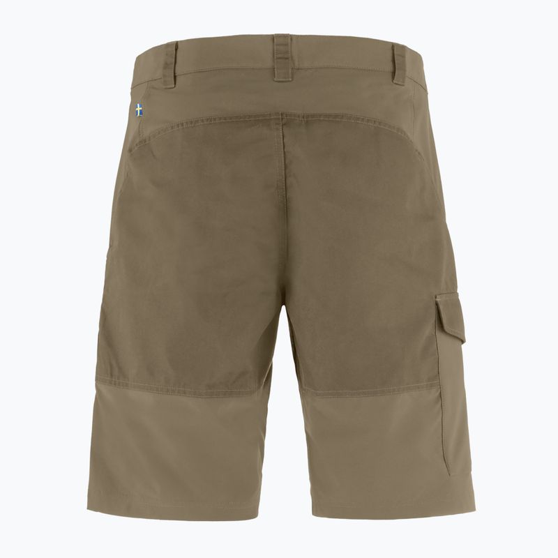 Men's trekking shorts Fjällräven Abisko light olive 2