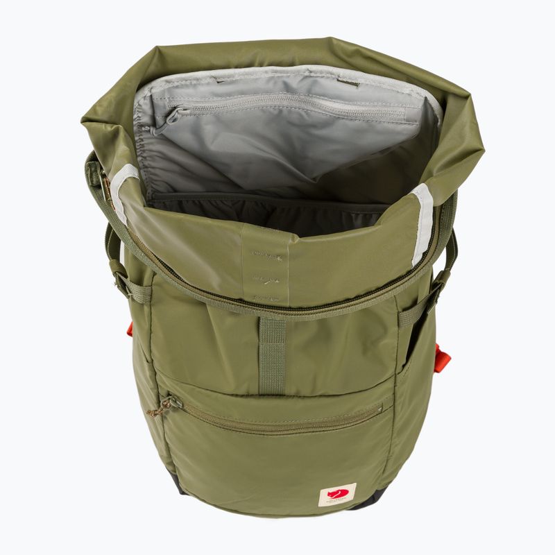 Fjällräven hiking backpack High Coast Foldsack 24 l 620 Green F23222 5