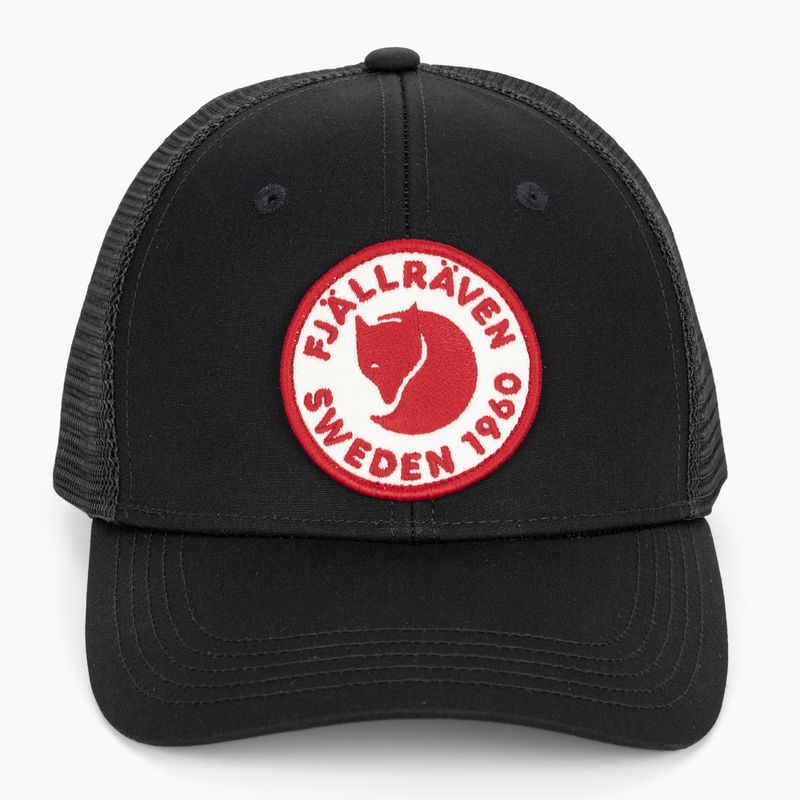 Fjällräven 1960 Logo Langtradarkeps baseball cap black 2