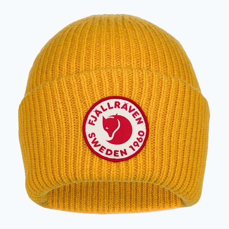 Fjällräven 1960 Logo Hat 161 mustard yellow 3