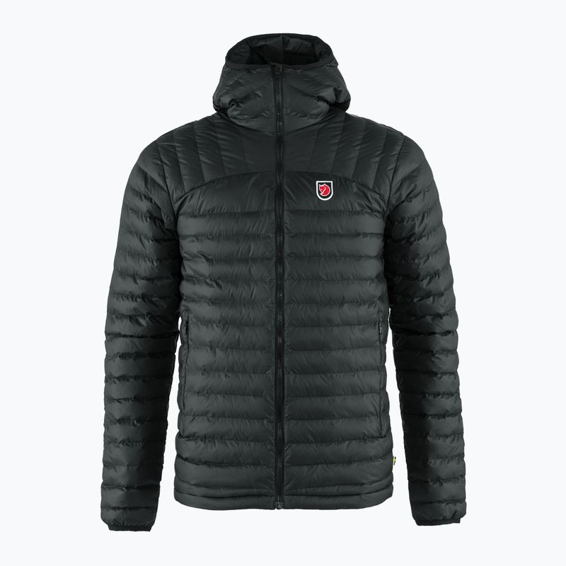 Men's Fjällräven Expedition Latt Hoodie down jacket black F86119