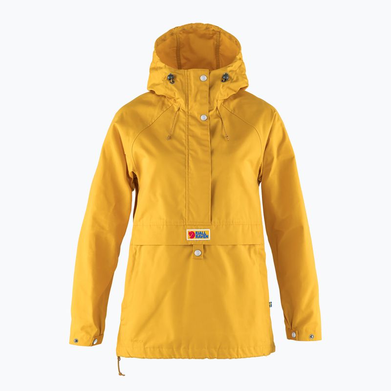 Women's wind jacket Fjällräven Vardag Anorak mustard yellow