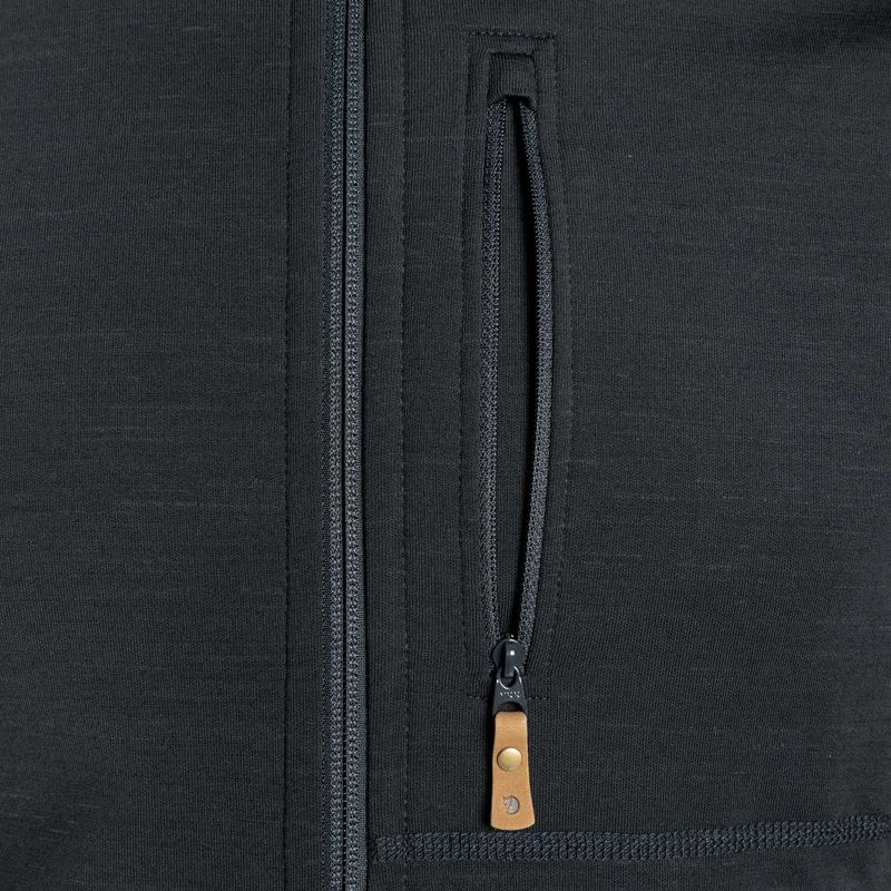 Men's trekking sweatshirt Fjällräven Keb Fleece Hoodie navy blue F81878 4