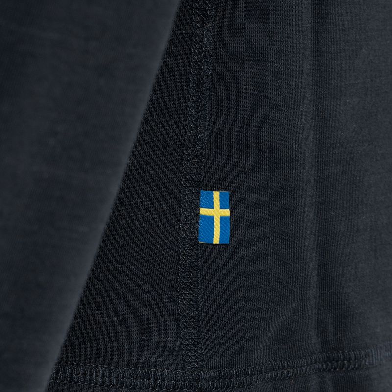 Men's trekking sweatshirt Fjällräven Keb Fleece Hoodie navy blue F81878 8