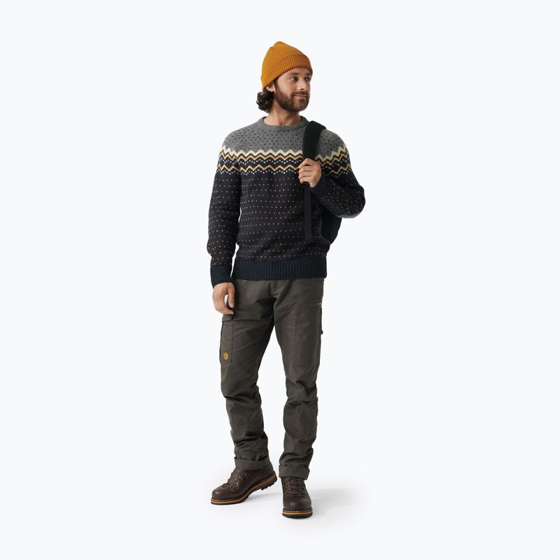 Men's Fjällräven Övik Knit Sweater dark navy 2