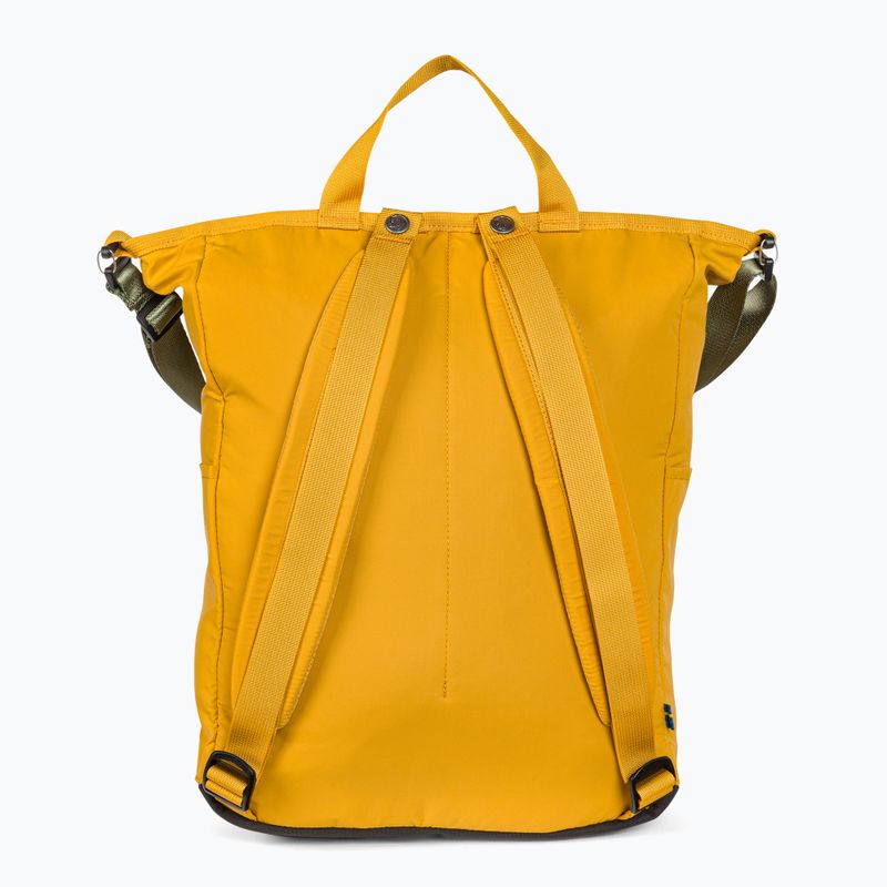 Fjällräven High Coast Totepack 160 hiking backpack yellow F23225 3