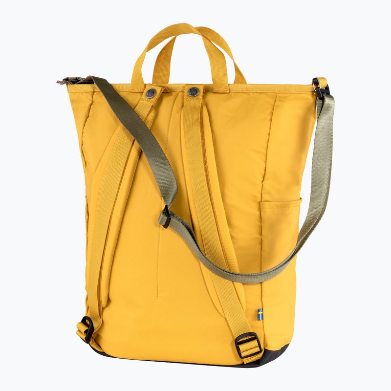 Fjällräven High Coast Totepack 160 hiking backpack yellow F23225 7