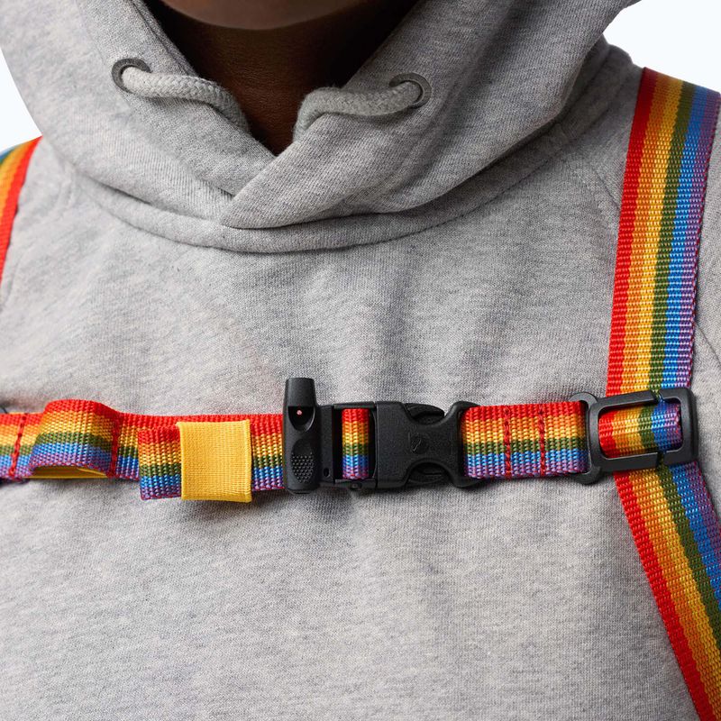 Fjällräven Kanken Rainbow Chest Strap rainbow pattern 3