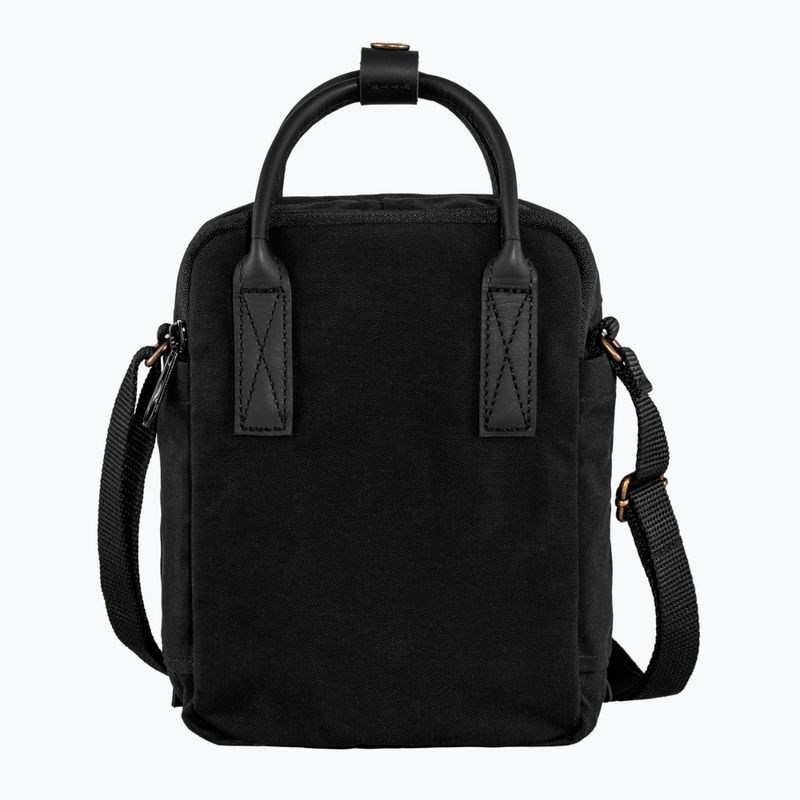 Pouch Fjällräven Kånken No. 2 Black Sling 2.5 l black 3