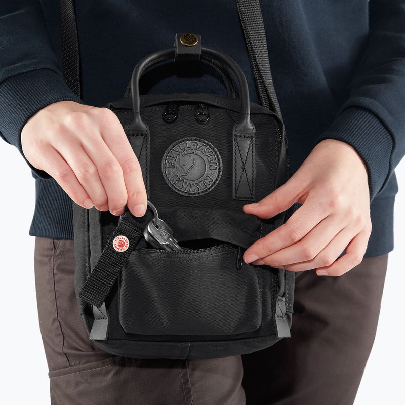 Pouch Fjällräven Kånken No. 2 Black Sling 2.5 l black 9