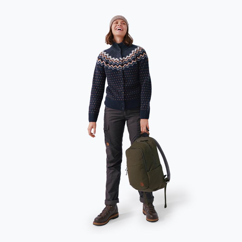 Fjällräven women's jumper Övik Knit Cardigan dark navy 4