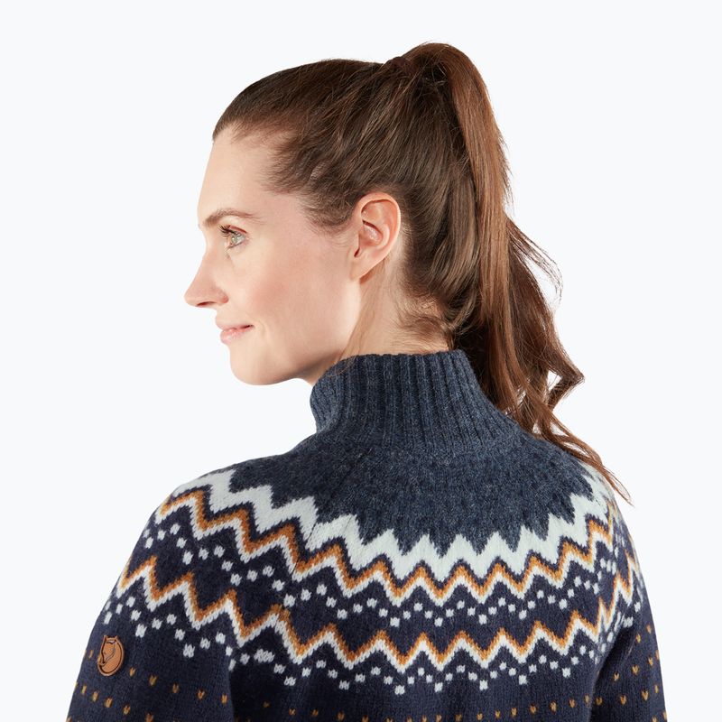 Fjällräven women's jumper Övik Knit Cardigan dark navy 7