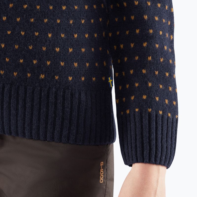 Fjällräven women's jumper Övik Knit Cardigan dark navy 8