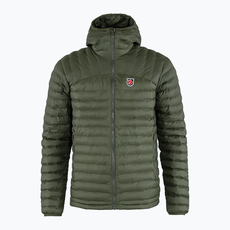 Men's Fjällräven Expedition Latt Hoodie down jacket 662 deep forest 6