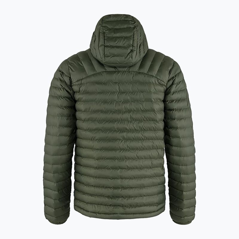 Men's Fjällräven Expedition Latt Hoodie down jacket 662 deep forest 7