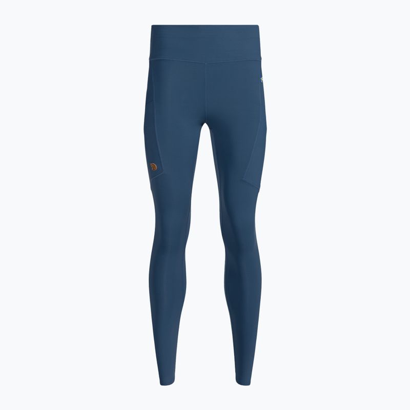 Women's trekking leggings Fjällräven Abisko Tights navy blue F84773