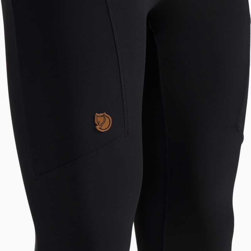 Women's trekking leggings Fjällräven Abisko Tights black F84773 4