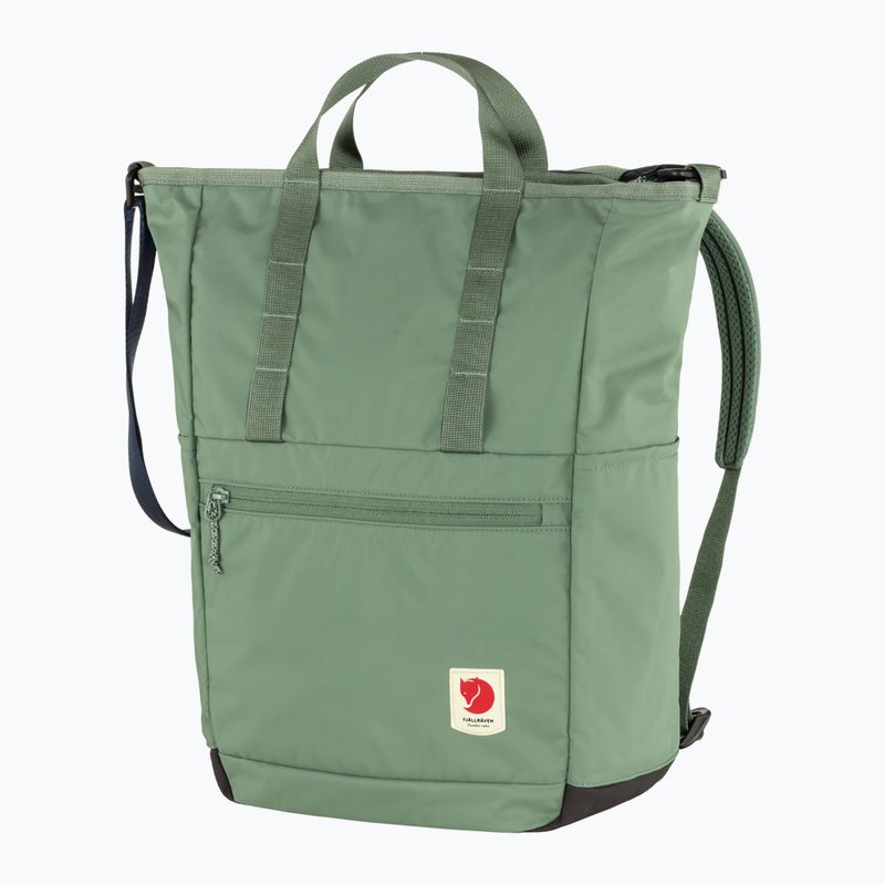 City backpack Fjällräven High Coast Totepack 23 l patina green 2