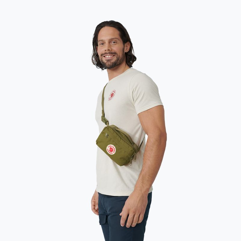 Fjällräven Kanken 2 l foliage green waistbag 6