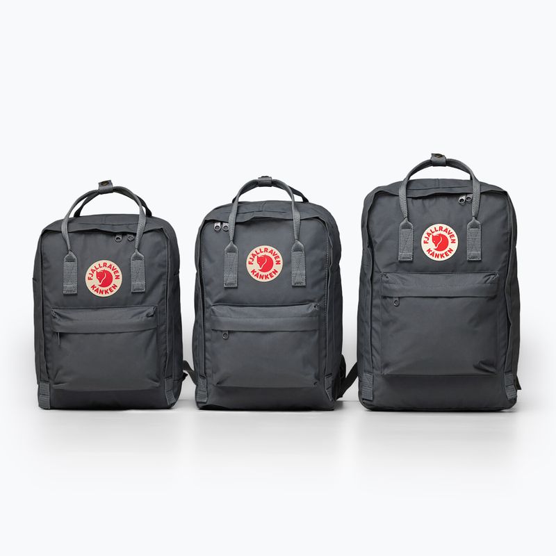 City backpack Fjällräven Kanken Laptop 13" l graphite 7