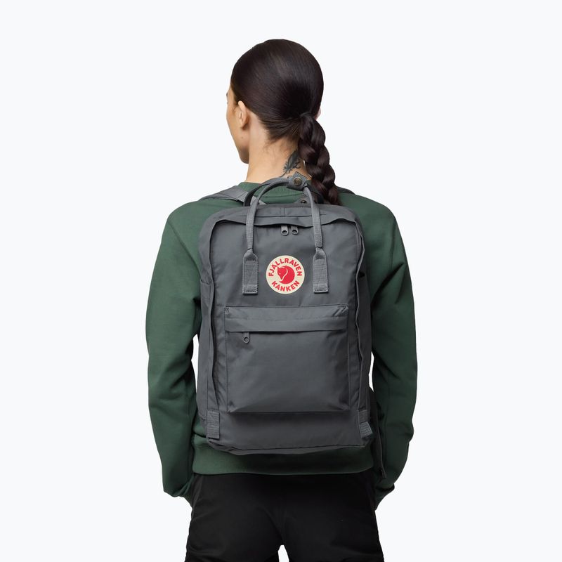 Fjällräven Kanken Laptop 17" 20 l super grey urban backpack 5