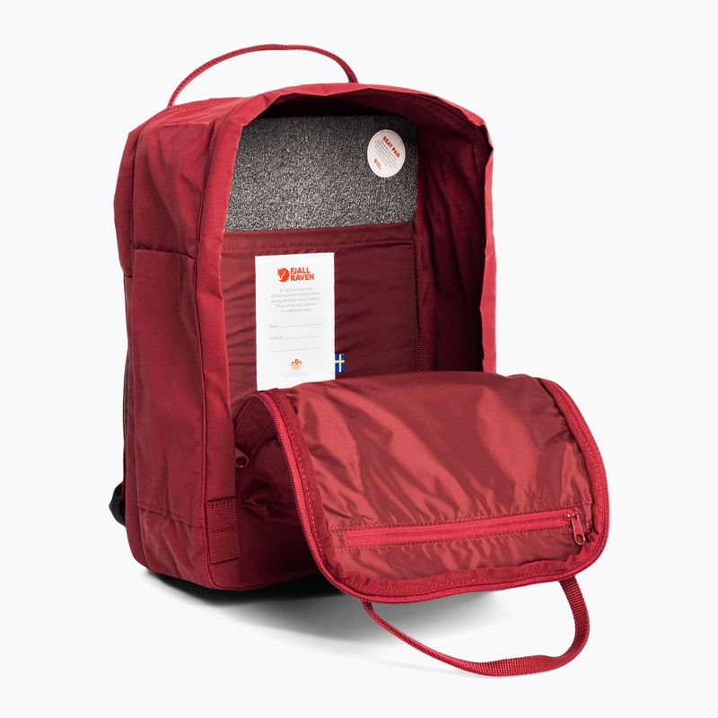 Fjällräven Kanken Laptop 15" hiking backpack 326 maroon F23524 4