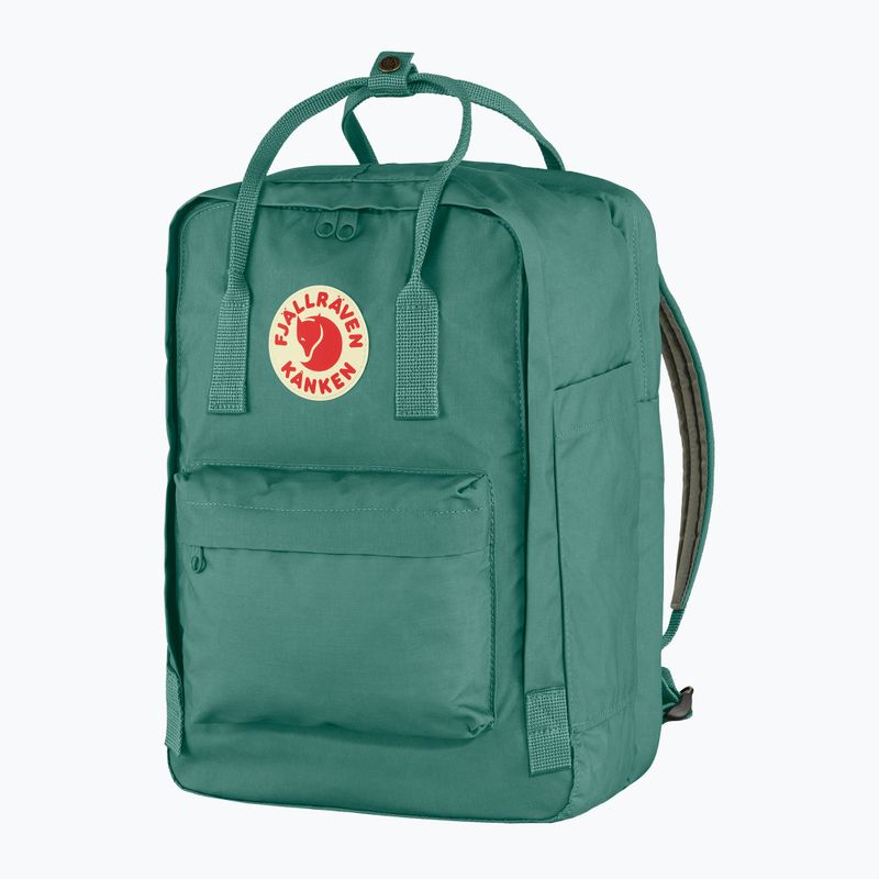 Fjällräven Kanken Laptop 15" hiking backpack 664 frost green F23524 5