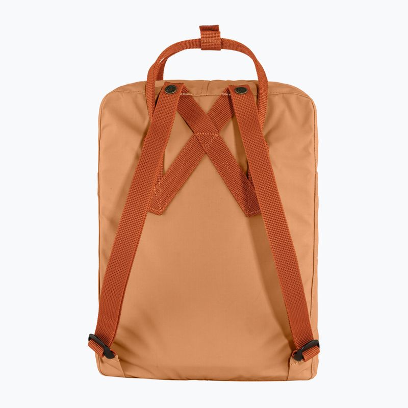 Fjällräven Kanken 16 l hiking backpack peach sand/terracotta brown 3