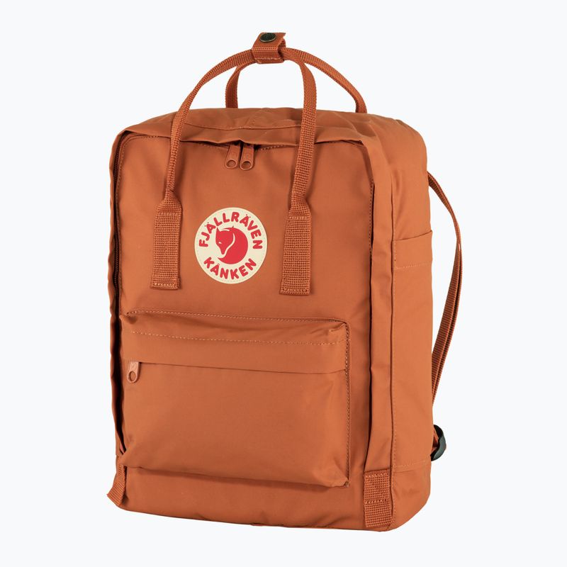 Fjällräven Kanken 16 l terracotta brown hiking backpack 2