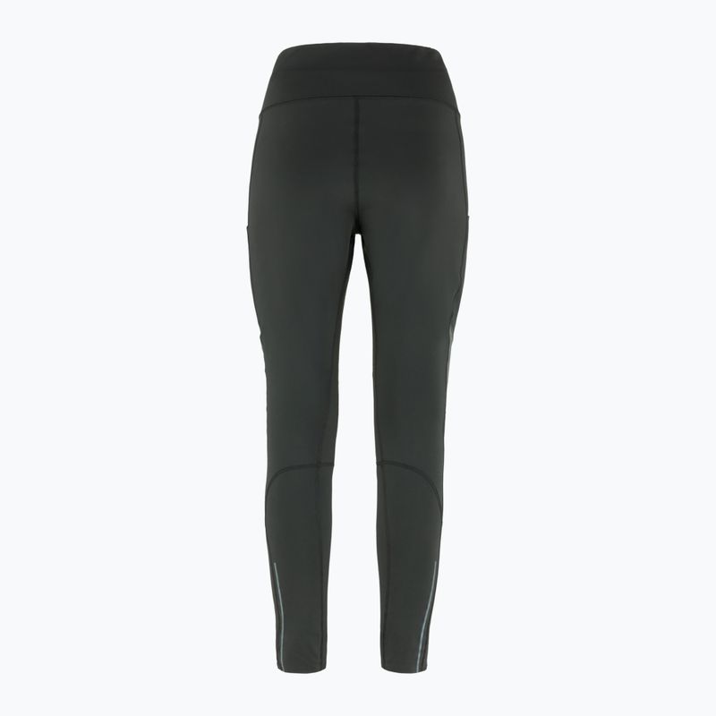 Women's leggings Fjällräven Abisko Tights black/iron grey 8